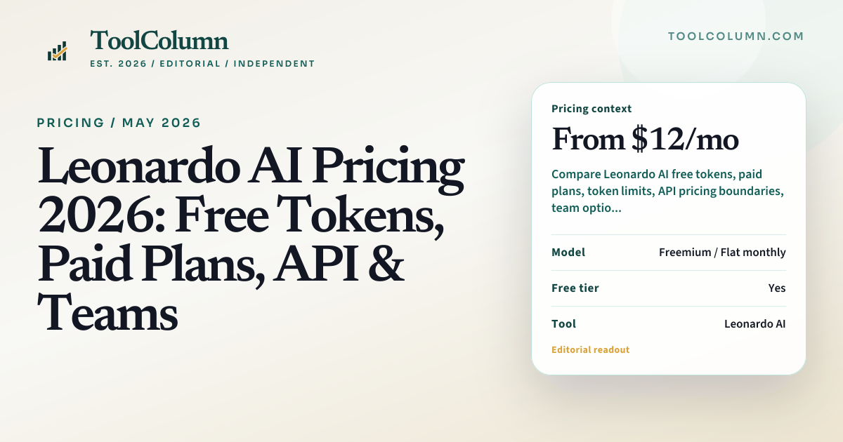 leonardo-ai-pricing-2026-free-tokens-plans-api-teams-toolcolumn